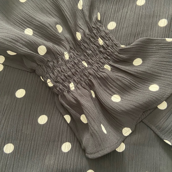 NWT LOFT POLKA DOT BLOUSE SIZE SMALL - Picture 9 of 12